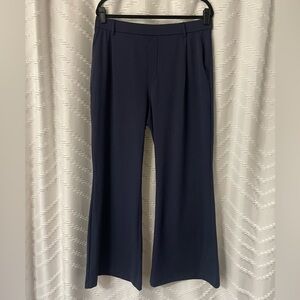 HALARA Midnight Blue High Waisted Flare Work Pants